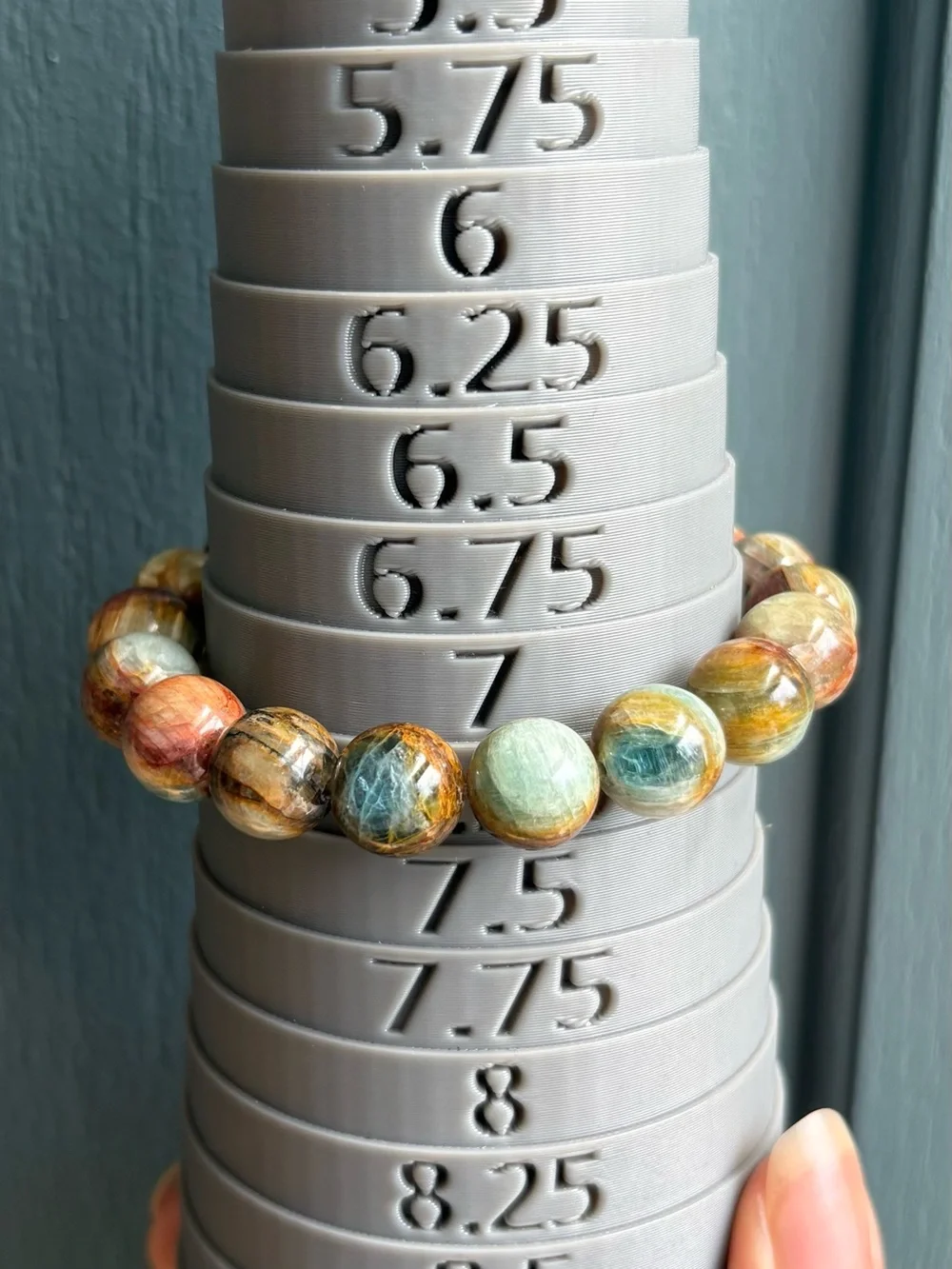Island Kyanite Crystal Bracelet 12mm